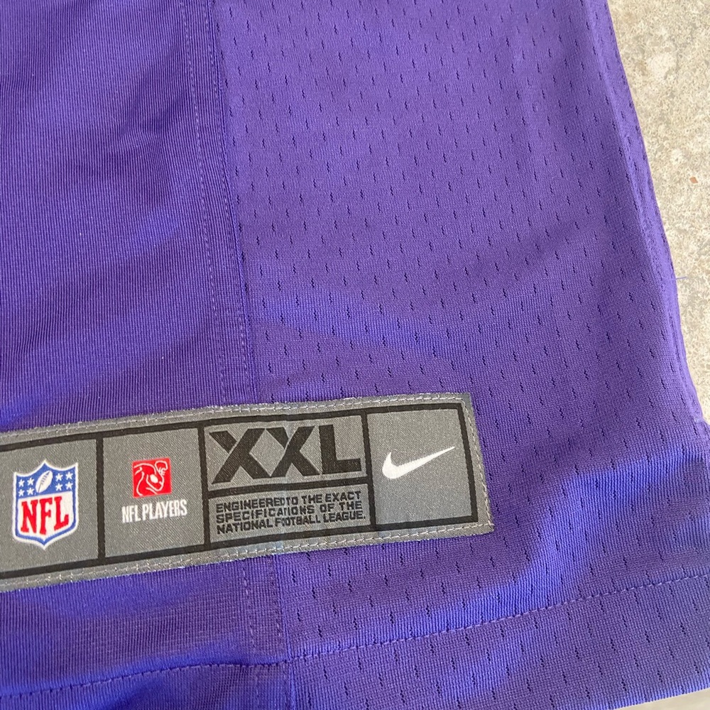 Baltimore Ravens Nike Tyler Linderbaum Purple Ravens Jersey-XXL - Picture 4 of 9